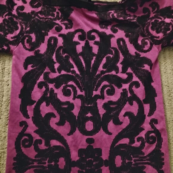 Bebe Dress 💜 🖤 - Picture 5 of 6